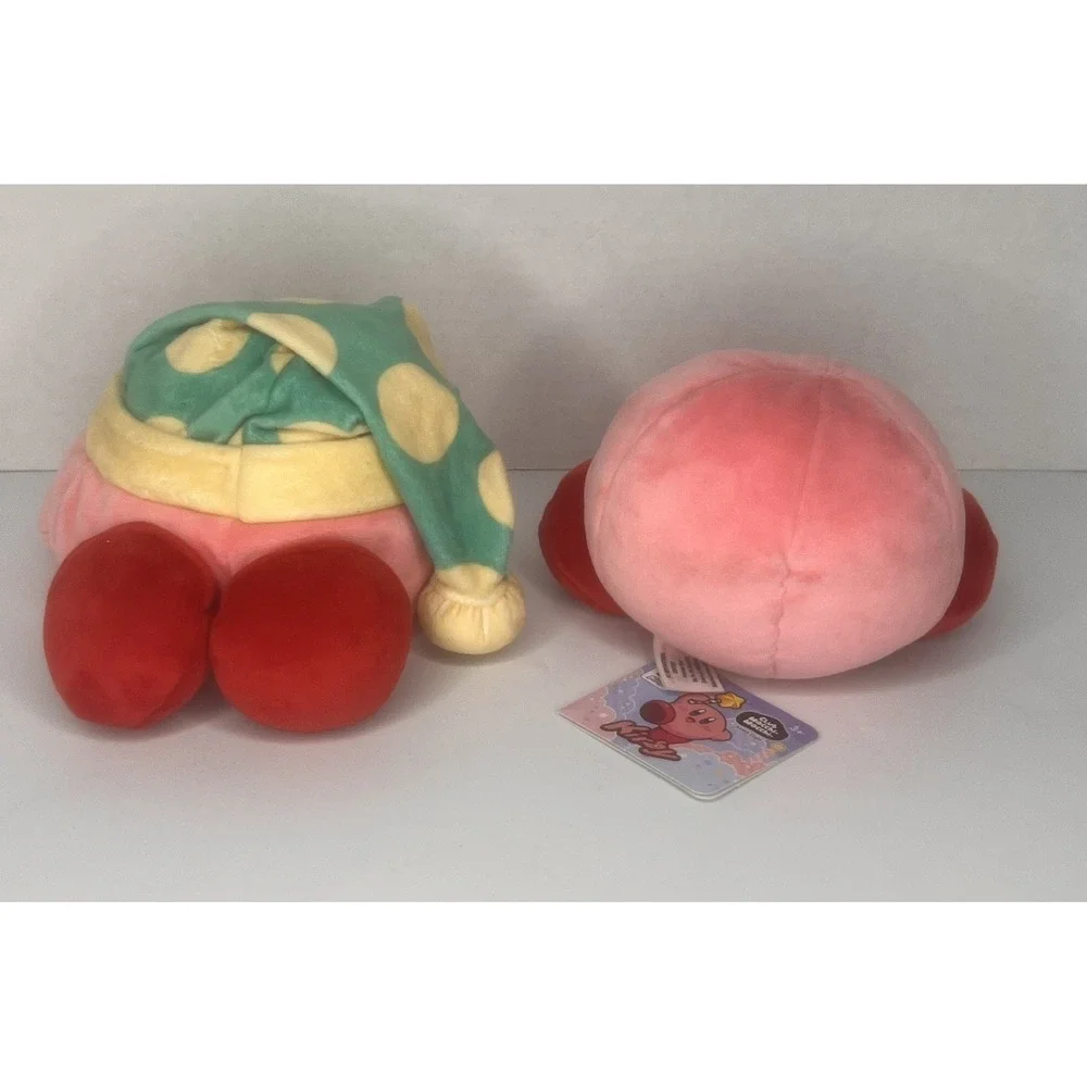 Nintendo Kirby & Sleeping Kirby Plush Club Mocchi-Mocchi Tomy